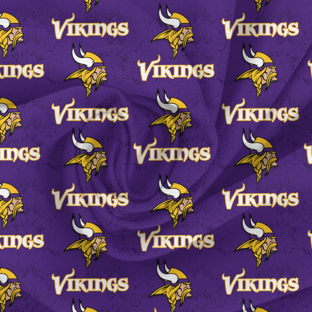 Vikings baby bummies, skirt, Headwrap or flare pants