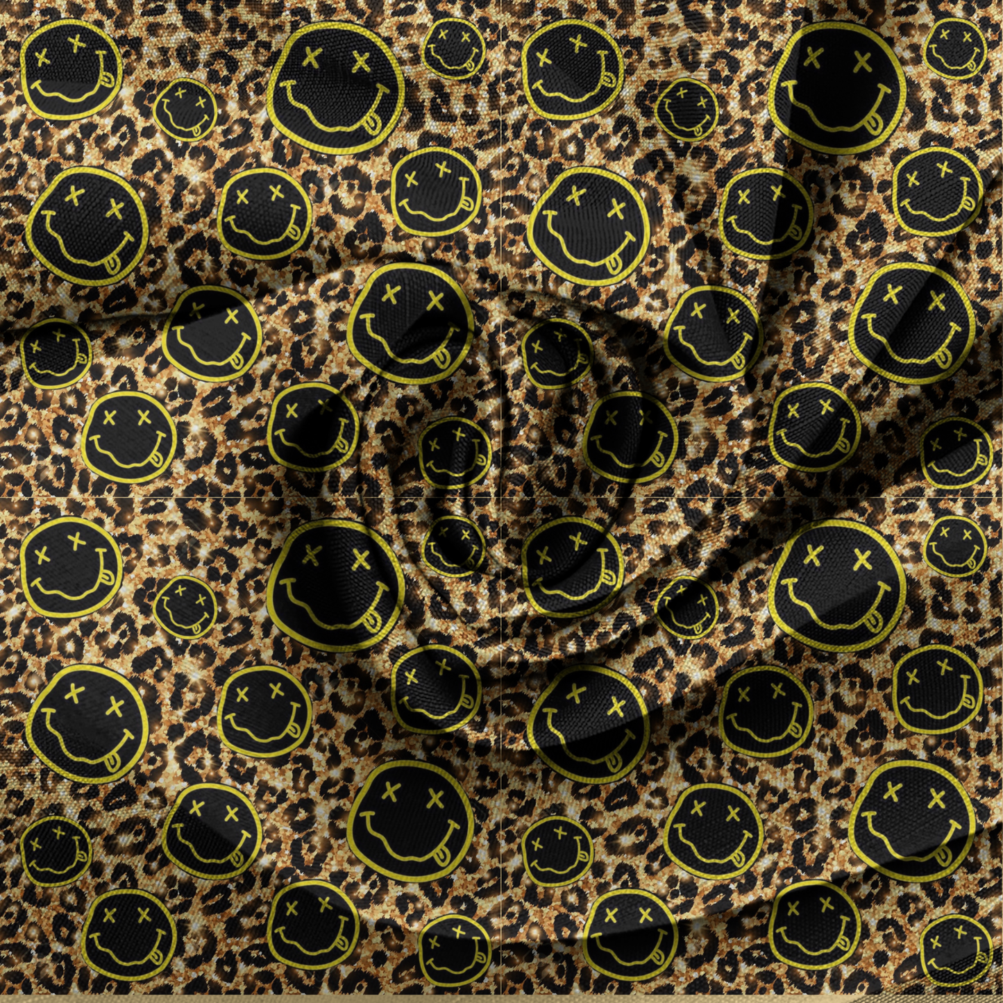 Nirvana leopard skirt and Headwrap