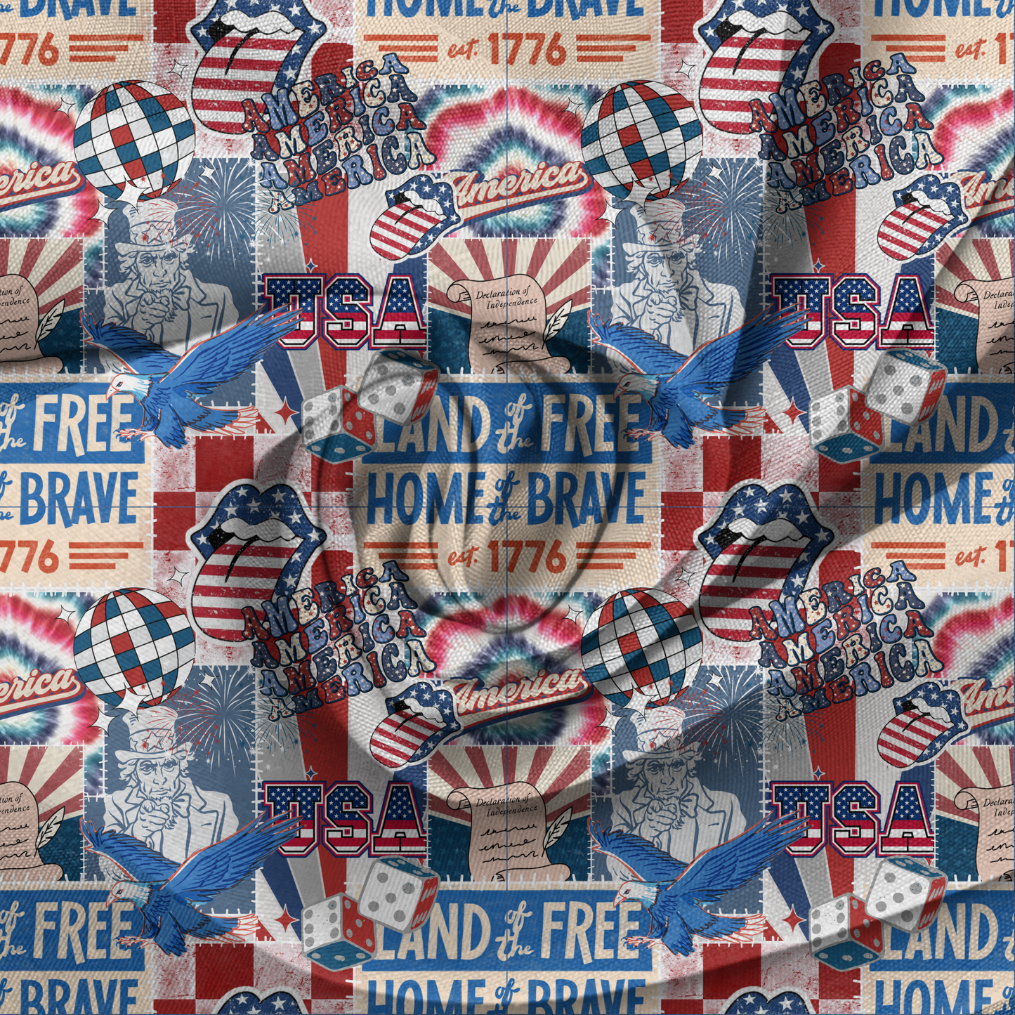 4th of July Flare Pants