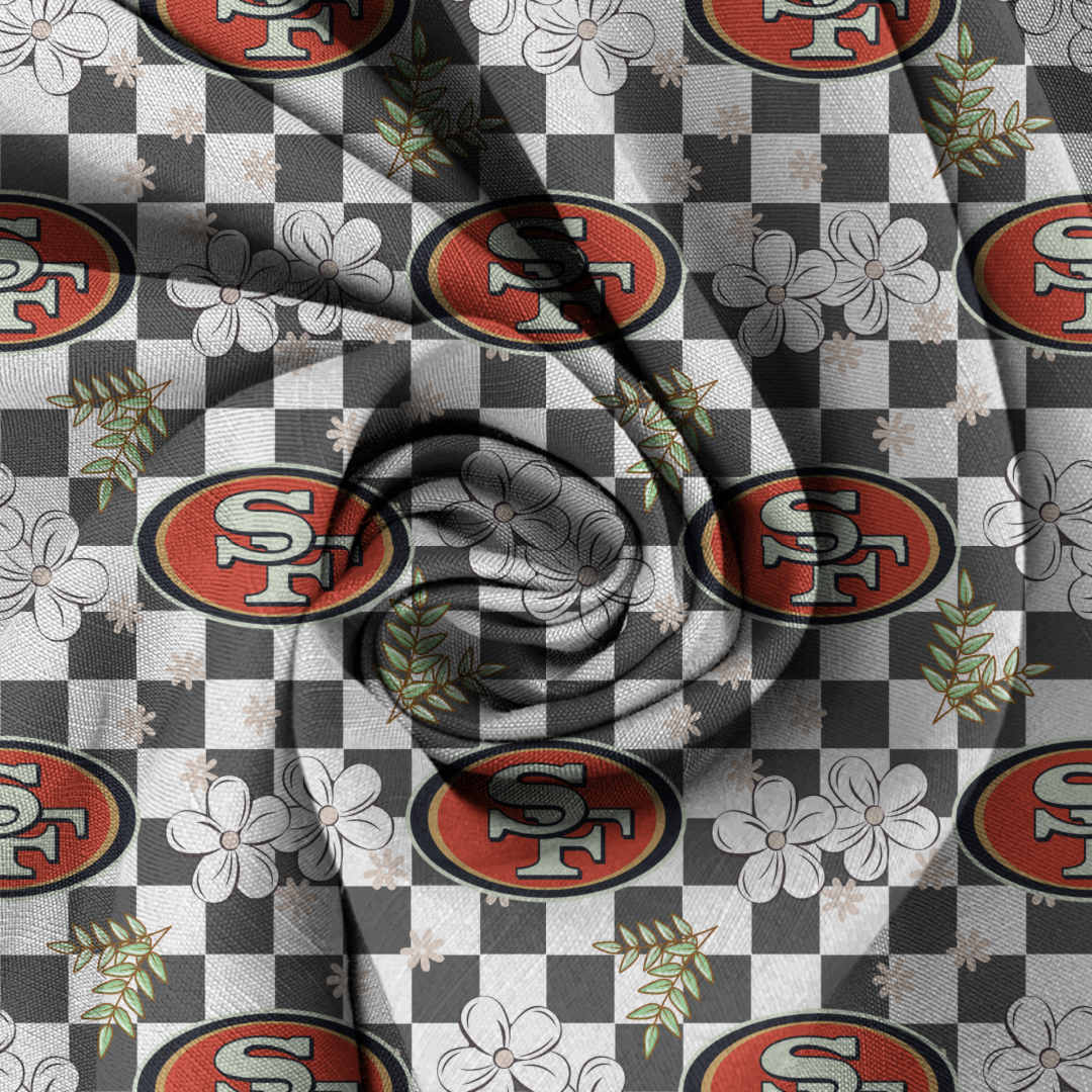 49ers skirt and croptop