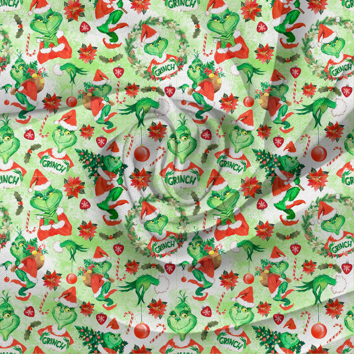 The Grinch flare pants