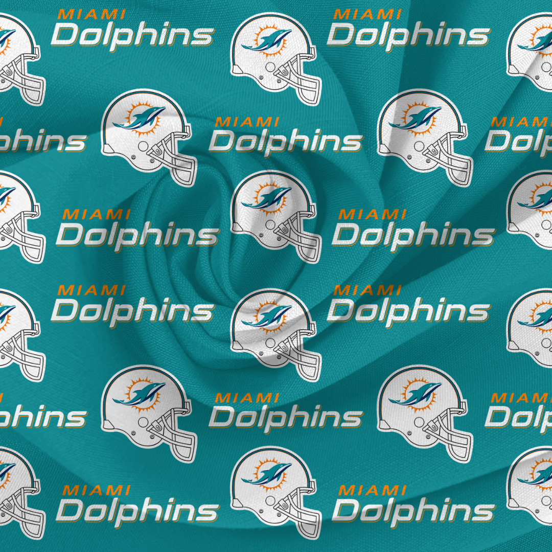 Miami Dolphins baby bummies, skirt, flare pants or headwrap