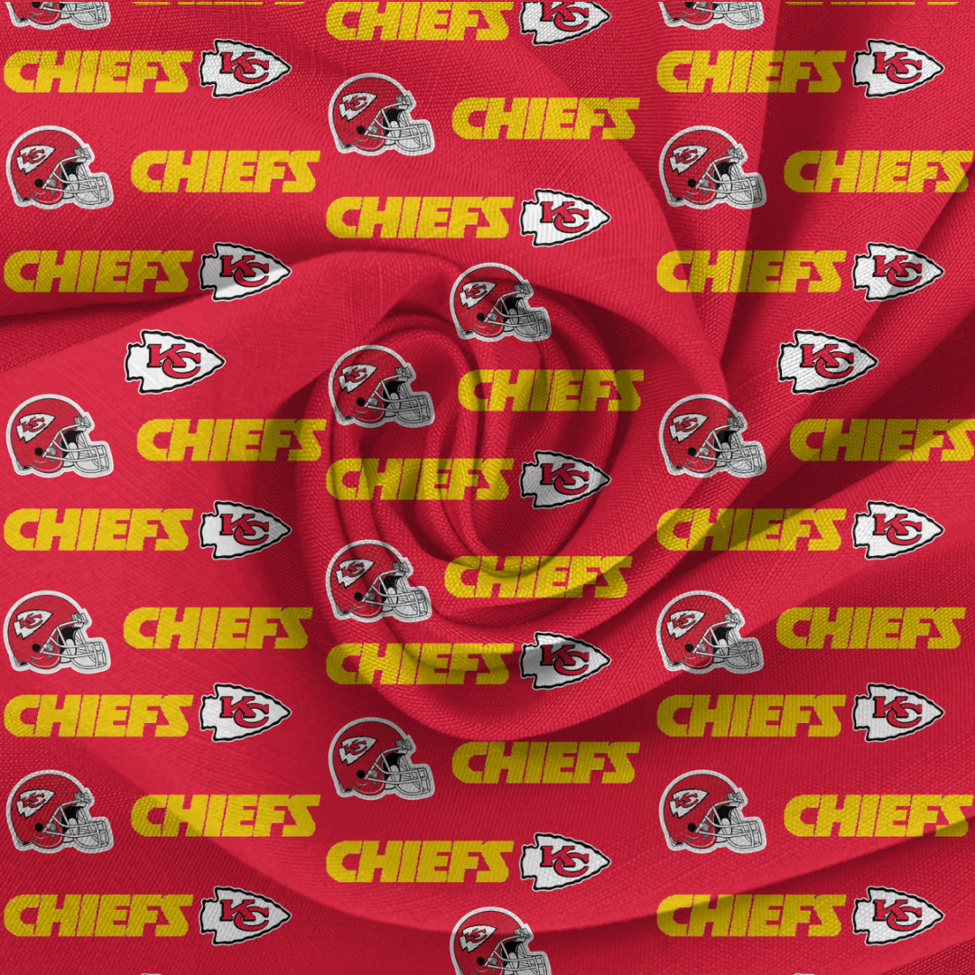 Kansas City Chiefs baby bummies, skirt, Headwrap or flare pants