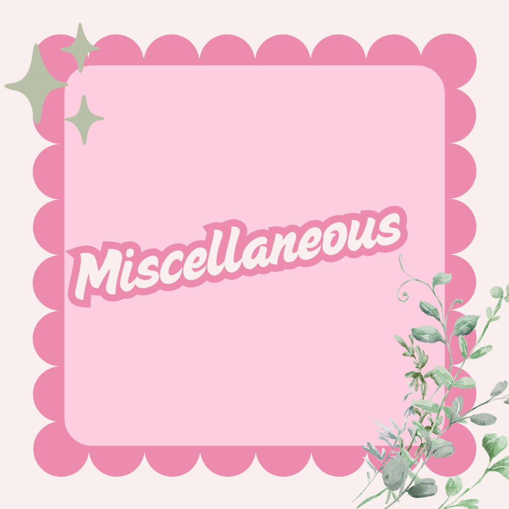 Miscellaneous