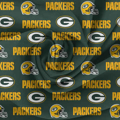 Greenbay Packers baby bummies, skirt, Headwrap or flare pants