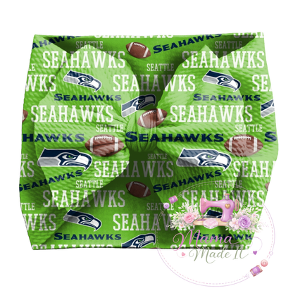 Seattle Seahawks baby bummies, skirt, flare pants or headwrap