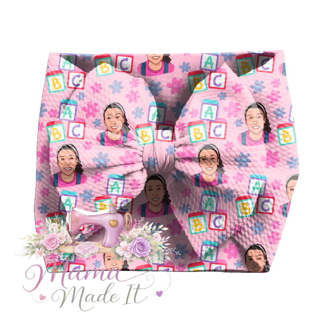 Floral Ms Rachel Bummie, Flare pants or  Headwrap bow