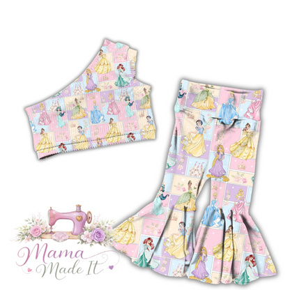 Disney Princess Headwrap or Flare pants