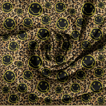 Nirvana leopard skirt and Headwrap