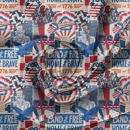 4th of July Flare Pants