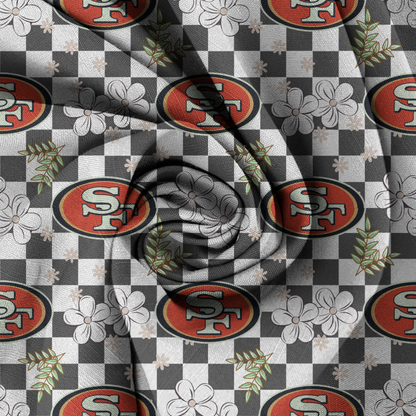 49ers skirt and croptop