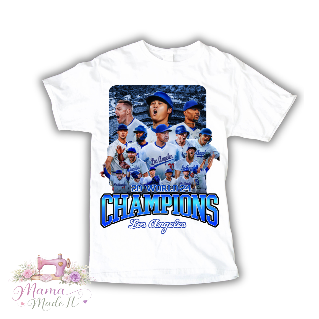 World Series Dodgers baby bummies, skirt, flare pants or headwrap
