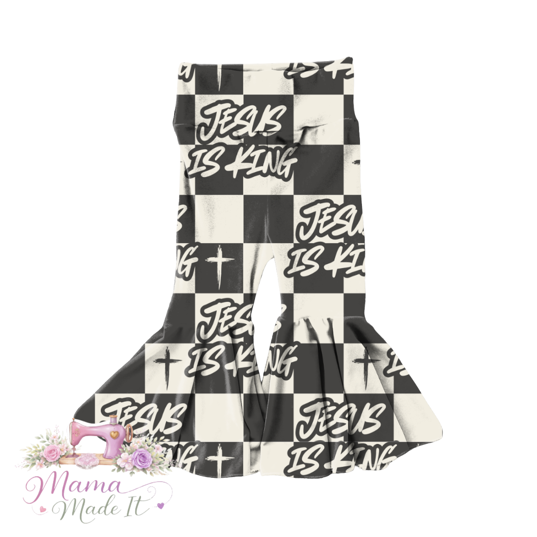 Jesus baby bummies, skirt, flare pants or headwrap