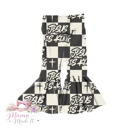 Jesus baby bummies, skirt, flare pants or headwrap