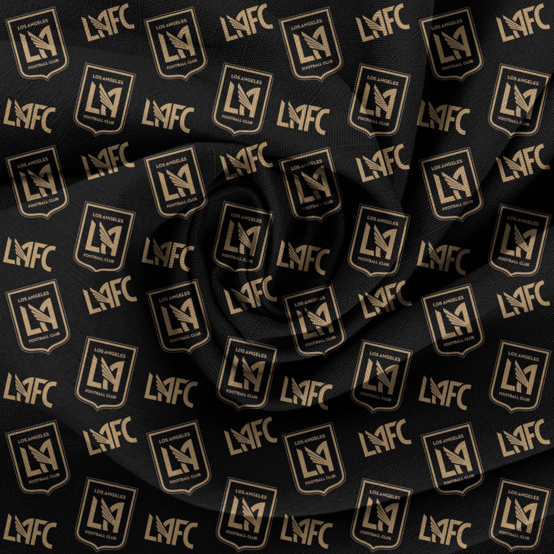 LAFC soccer Bummies and headwrap